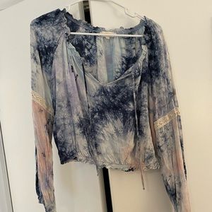 Tie dye crop top